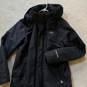Abercrombie and Fitch hooded winter coat